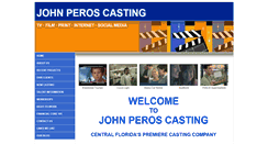 Desktop Screenshot of johnperoscasting.com